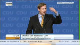 Du reitest einen Toten geil  Christian von Boetticher CDU [upl. by Krahling]