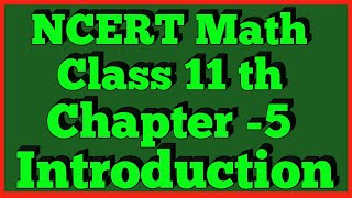 Introduction Part1 Chapter 5 Complex Number And Quadratic Equation Class 11 NCERT MATHS [upl. by Eilyw]