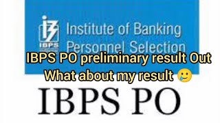 Now IBPS PO preliminary exam results out what about my result 😔🥲 [upl. by Matlick]