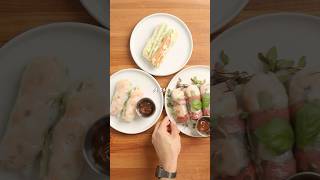 Spring rolls are superior food foodasmr recipe cooking [upl. by Eirena]