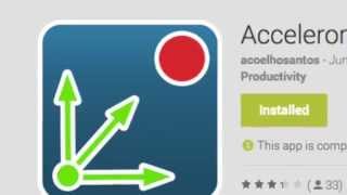 Accelerometer Data Recorder Android application [upl. by Osmo137]