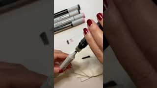 Refill Day Refilling Copic Marker N10 ASMR [upl. by Assirrak735]