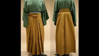 How to make a hakama pants pattern 袴 part 1 [upl. by Ajnos]