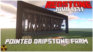 Dripstone Farm Minecraft  How to grow dripstone Minecraft [upl. by Ahsaek]