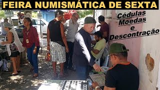 💥Hoje tem feira numismática de sexta Muita descontração e peças colecionáveis moedas [upl. by Atnauqahs]