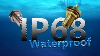 IP68 Waterproof RF Connector Designed by SConn Enterprise [upl. by Olimreh]