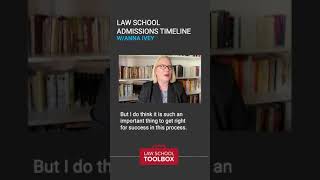 The Law School Admissions Timeline [upl. by Jamilla]