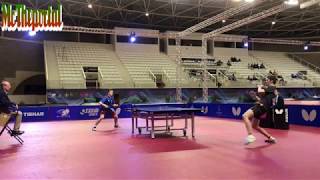 Table Tennis  Vladimir Sidorenko Vs Tobias Hippler  Private Recording [upl. by Brena294]