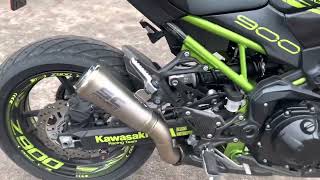 Kawasaki Z900 Sc Project S1 GP Walkaround and Soundcheck [upl. by Ylen]