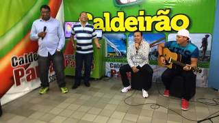 AMADO BASYLIO CANTA MÚSICA NOVA DÉLI DÉLI NA ENTREVISTA TV CALDEIRÃO [upl. by Webb]