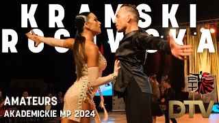 Rumba  Kramski Damian amp Rogowska Oliwia  Amateurs  Akademickie MP PTT [upl. by Nylevol649]