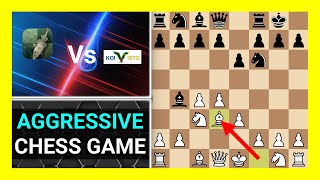 Aggressive Chess Engine Game Stockfish 161 vs Koivisto 90 Watch and Learn Chess [upl. by Anirehc]