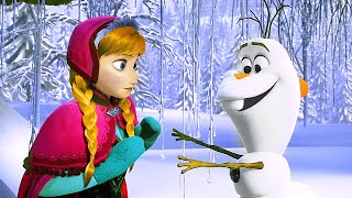 Anna amp Kristoff Meet Olaf Scene  FROZEN 2013 Movie CLIP HD [upl. by Steve]