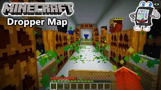 MINECRAFT Dropper Map Deutsch DROP amp JUMP  DURCH VERRÜCKTE WELTEN SPRINGEN [upl. by Ecyla]