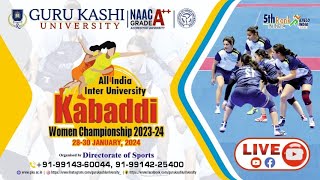 All India Inter University Womens Kabaddi Championship 2024 Day 2 [upl. by Dyanne230]