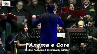 Anema e core  Coro Polifonico G Verdi di Caselle in Pittari [upl. by Acimot]