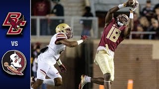 Boston College vs Florida State Football Highlights 2016 [upl. by Shadow495]