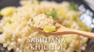 Sabudana khichdi Maharashtrian style  खिली खिली साबूदाना खिचड़ी  Sabakki khichdi [upl. by Josselyn]