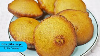 Teler pitha recipe  Poa Pitha [upl. by Yelkao906]