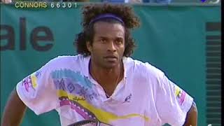 Ronald Agenor vs Jimmy Connors French Open 1991 [upl. by Rayshell]