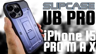 SUPCASE UB PRO Rugged Case Review for iPhone 15 Pro Max [upl. by Harrell320]