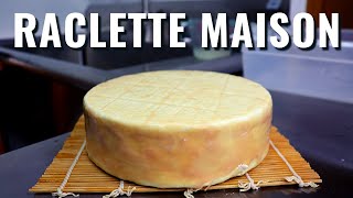 Comment faire du fromage RACLETTE à la maison avec lait de vache Recette avec TOUTES les étapes [upl. by Jeff]