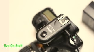 Yongnuo RF603C Version II Wireless Flash and Shutter Review Tutorial  EyeOnStuff [upl. by Lorusso150]