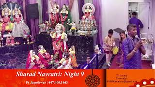 Sharad Navratri 2024 Night 9 [upl. by Esirehs]