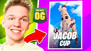 ZAGRAŁEM TURNIEJ JACOBA w FORTNITE OG [upl. by Meng955]