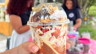 LAS FRESAS CON CREMA más POPULARES de chigorodo ANTIOQUIA 🍓🍓 [upl. by Sliwa945]