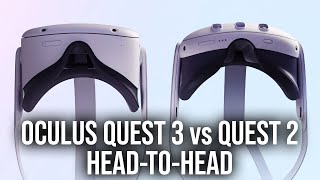 Oculus Quest 2 vs Oculus Quest 3 What Do We Think Of Metas VR Headsets [upl. by Nnire]