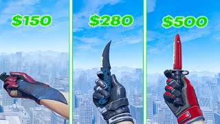 BEST CS2 GLOVE and KNIFE COMBOS BUDGET COMBOS in CS2 [upl. by Eugenle]