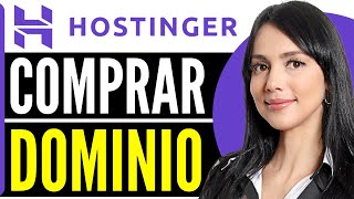 Cómo COMPRAR DOMINIO en Hostinger 2024  Tutorial [upl. by Jonina]