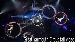 Watch 🔴 Great Yarmouth Circus fall video  Great Yarmouth Circus accident  acrobat falls [upl. by Shaw]