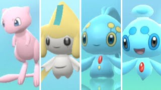 How to Get Mew Jirachi Manaphy amp Phione EASY BDSP Mythical Pokemon Guide [upl. by Adnuhsed]