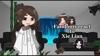 Fandoms react to Xie Lian  prt 46  Heaven Officials Blessing [upl. by Toille332]