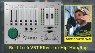 Best Lofi VST Effect for HipHopRap  Free VST Plugin by iZotope Vinyl [upl. by Vasilis]