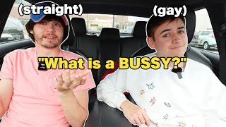 Answering my straight friend’s AWKWARD gay questions [upl. by Schweitzer267]