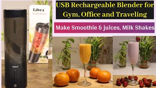 Libra Portable Blender  Portable Blender Honest Review  NikGoals [upl. by Fidelis]