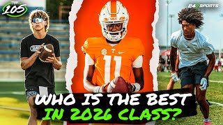 BEST High School Football Player in 2026 👀  247Sports Rankings Update  The 105 [upl. by Enttirb]