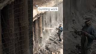 Guniting work  civilengineering ytshorts civileng shorts [upl. by Rann]