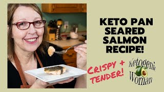 Keto Pan Seared Salmon  Carnivore vs Gordon Ramsay Crispy Salmon [upl. by Elinor176]