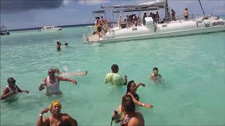 😁 Excursion 👓 a la 🏂ISLA SAONA 🐋  La Romana República Dominicana  2019 [upl. by Edra666]