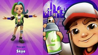 UNLOCKING SKYE ON SUBWAY SURFERS SHENZHEN 2024 [upl. by Nylakcaj]