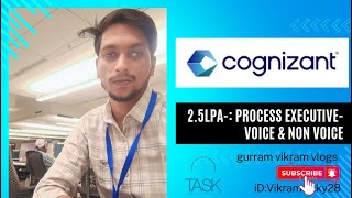 Cognizant Process Executive Voice amp Non voiceworkfromofficejobs freshersjobs [upl. by Hasen]