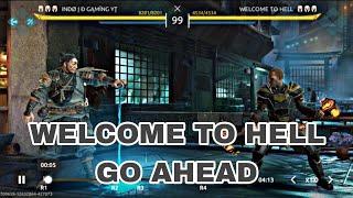 Fight X WELCOME TO HELL  Shadow fight 4 arena gaming shadowfight gameplay [upl. by Sane]