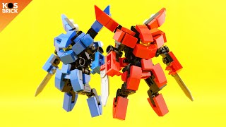 Lego Mini Mech  Part 11 Tutorial [upl. by Lucilla]