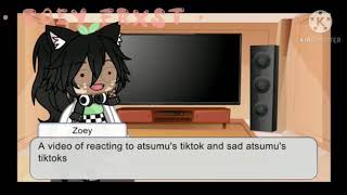 Inarizaki reacts to atsumus tiktok ftsakusaPart 3Read desc [upl. by Iralam]