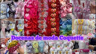 🎀Moños Coquette para tu negocio y Novedades Kawaii en Centro CDMX  Docenas de mercancía [upl. by Madelon]