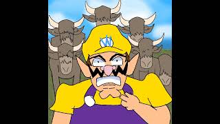 Wario dies by a stampede of WildebeestsMp3 [upl. by Bille]